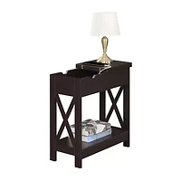 Convenience Concepts Oxford Living Room Collection Storage Console Table