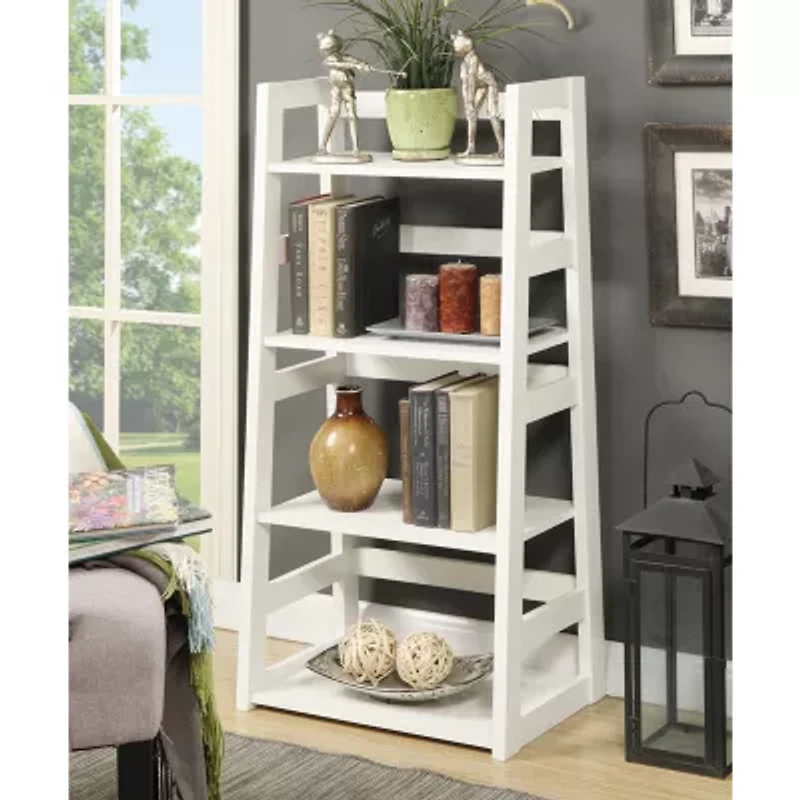 Convenience Concepts Designs2go Office And Library Collection 4-Shelf Bookcase