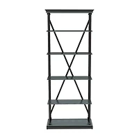 Blue River Home Office Collection 5-Shelf Bookcase
