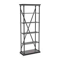 Toggin Home Office Collection 5-Shelf Bookcase