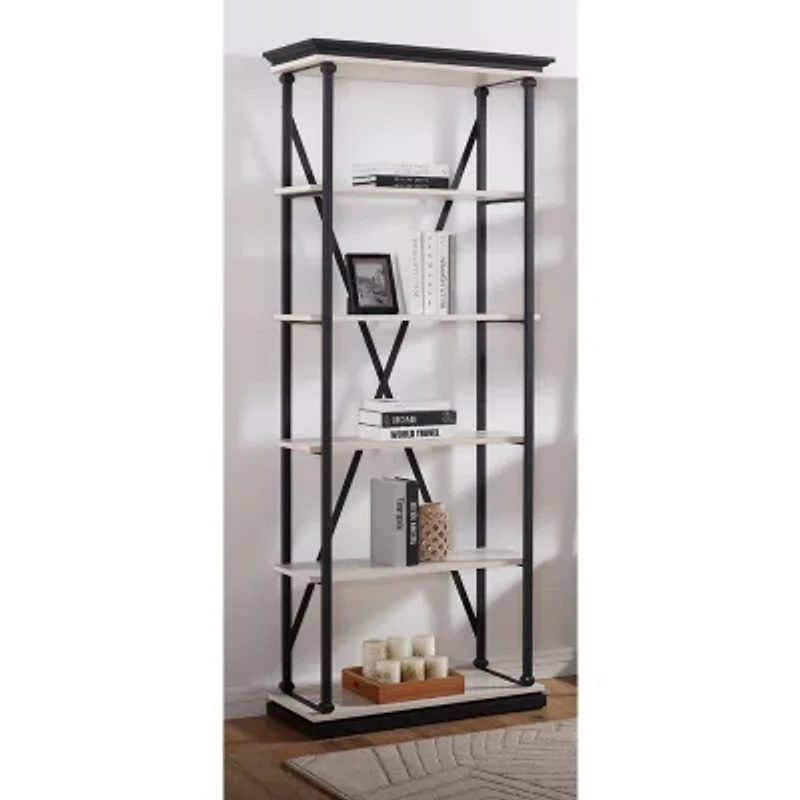 Toggin Home Office Collection 5-Shelf Bookcase
