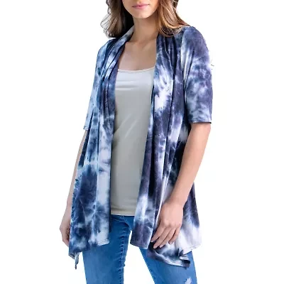 24seven Comfort Apparel Womens Midweight Vest Jacket