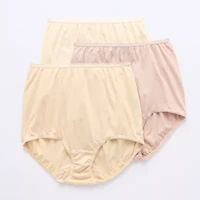 Underscore Cotton Womens 3 Pack Brief Panty
