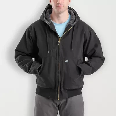 Berne Flex180 Mens Hooded Heavyweight Big and Tall Work Jacket