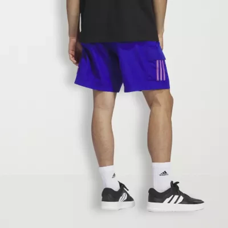 adidas Mens 7" Moisture Wicking Cargo Short