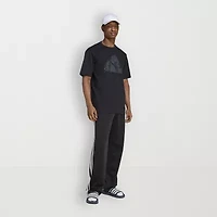 adidas Mens Crew Neck Short Sleeve Regular Fit Graphic T-Shirt