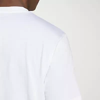 adidas Mens Crew Neck Short Sleeve Regular Fit Graphic T-Shirt