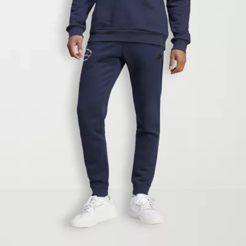 adidas Mens Regular Fit Fleece Sweatpant