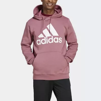 adidas Mens Long Sleeve Fleece Active Hoodie