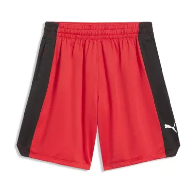 PUMA Mens Moisture Wicking 10" Basketball Short