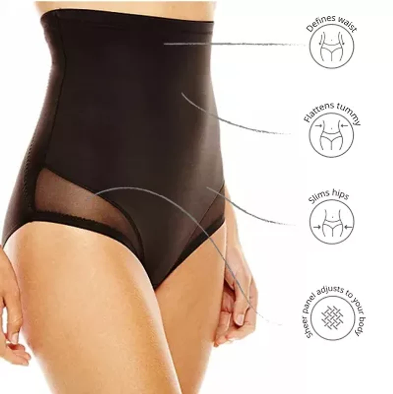 Underscore Innovative Edge® Sheer High-Waist Control Briefs
