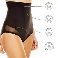 Underscore Innovative Edge® Sheer High-Waist Control Briefs