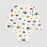 Okie Dokie Baby Boys Crew Neck Long Sleeve Bodysuit