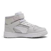 PUMA Rebound Layup Glitz Little Kid Girls Basketball Shoes