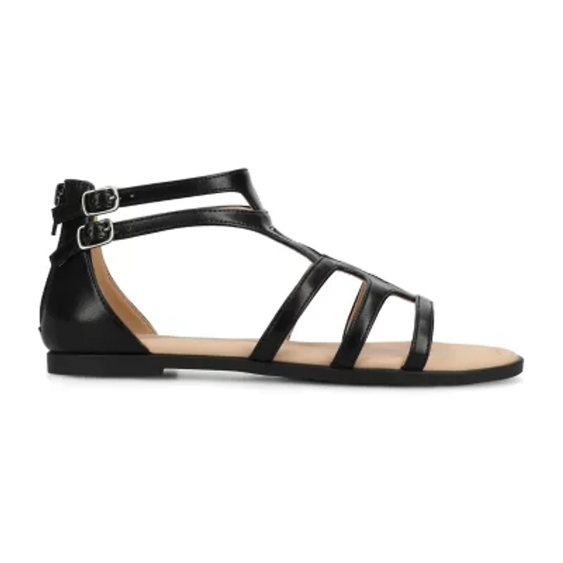 Journee Collection Womens Genneva Gladiator Sandals
