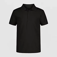 IZOD Little & Big Boys Short Sleeve Wrinkle Resistant Moisture Wicking Polo Shirt