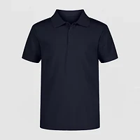 IZOD Little & Big Boys Short Sleeve Wrinkle Resistant Moisture Wicking Polo Shirt
