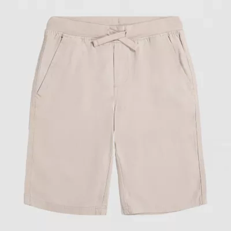 IZOD Little & Big Kid Boys Stretch Fabric Adjustable Waist Hybrid Short