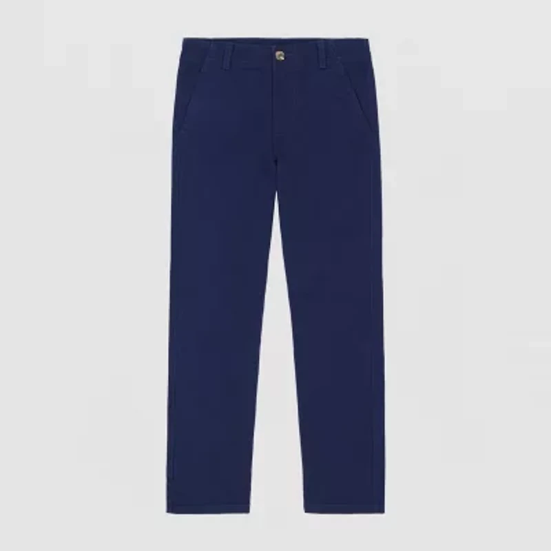 IZOD Little & Big Kid Boys Straight Regular Fit Flat Front Pant
