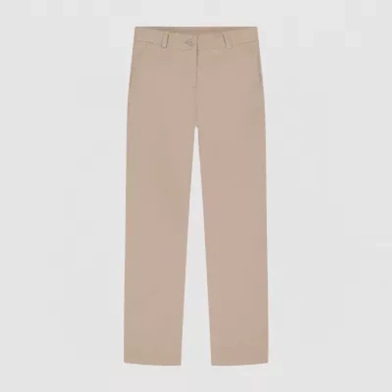 IZOD Little & Big Kid Girls Wide Leg Regular Fit Flat Front Pant