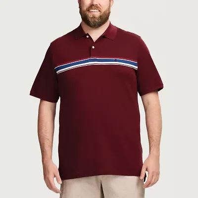 IZOD Advantage Performance Big and Tall Mens Regular Fit Short Sleeve Polo Shirt