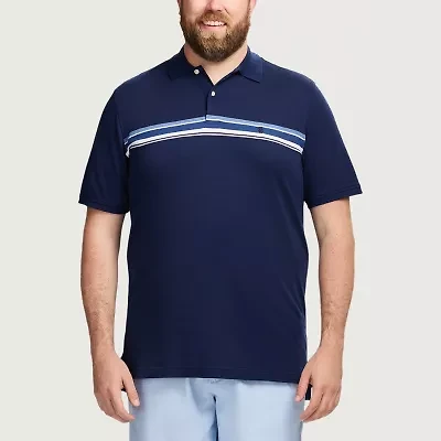 IZOD Advantage Performance Big and Tall Mens Regular Fit Short Sleeve Polo Shirt