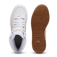 PUMA Rebound Layup Luminous Piping Womens Basketball Shoes