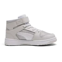 Puma Rebound Layup Berry Womens Basketball Shoes
