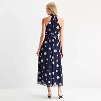 Worthington Womens Sleeveless Maxi Dress