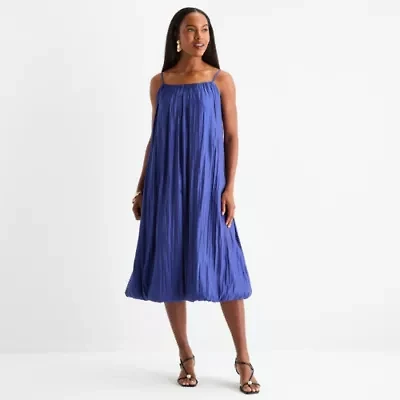 Worthington Womens Sleeveless Sundress
