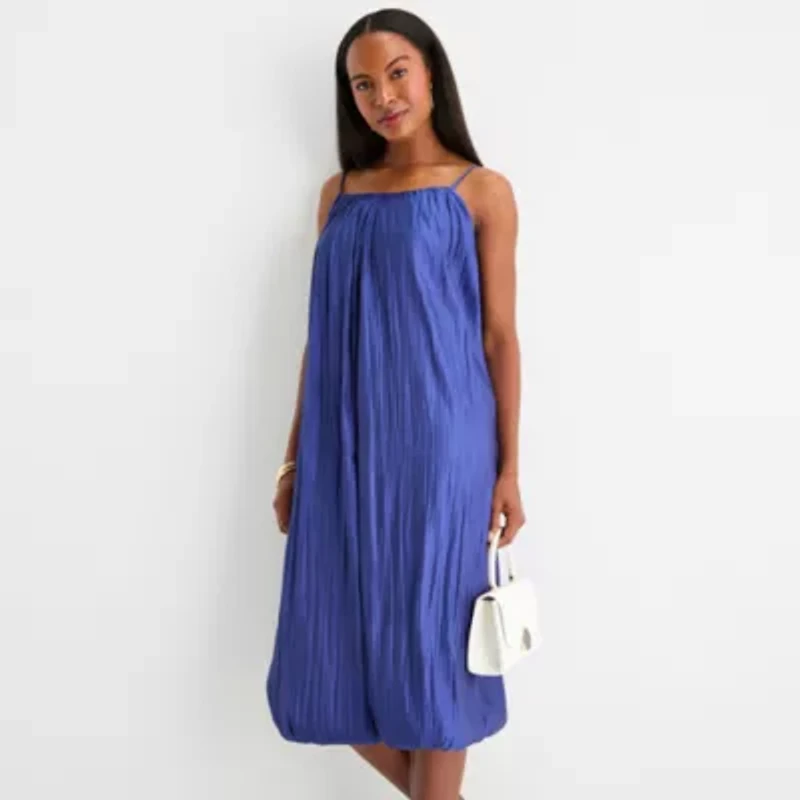 Worthington Womens Sleeveless Sundress