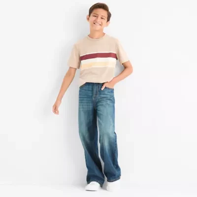 Thereabouts Little & Big Kid Boys Adjustable Waist Baggy Fit Jean