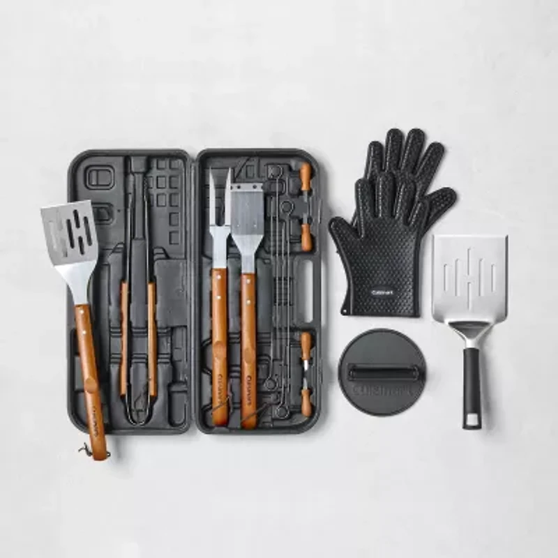 Cuisinart Outdoors Heat Resistant Silicone Grilling Gloves