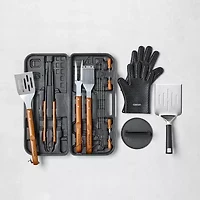 Cuisinart Outdoors Heat Resistant Silicone Grilling Gloves