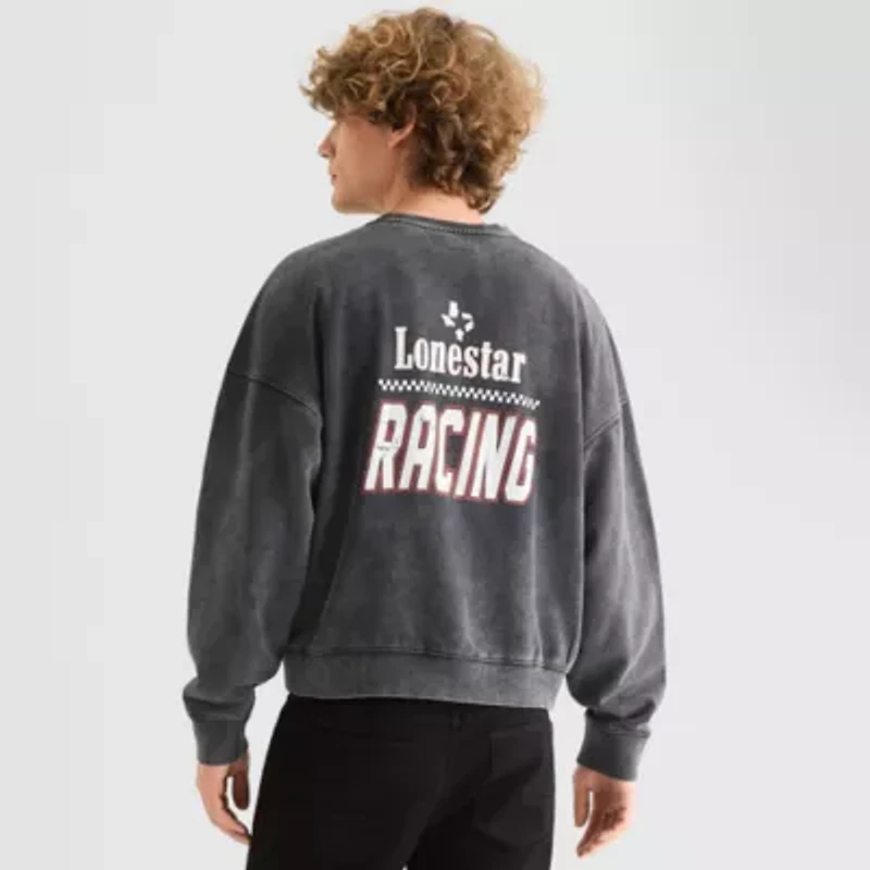 Arizona Mens Crew Neck Long Sleeve Sweatshirt