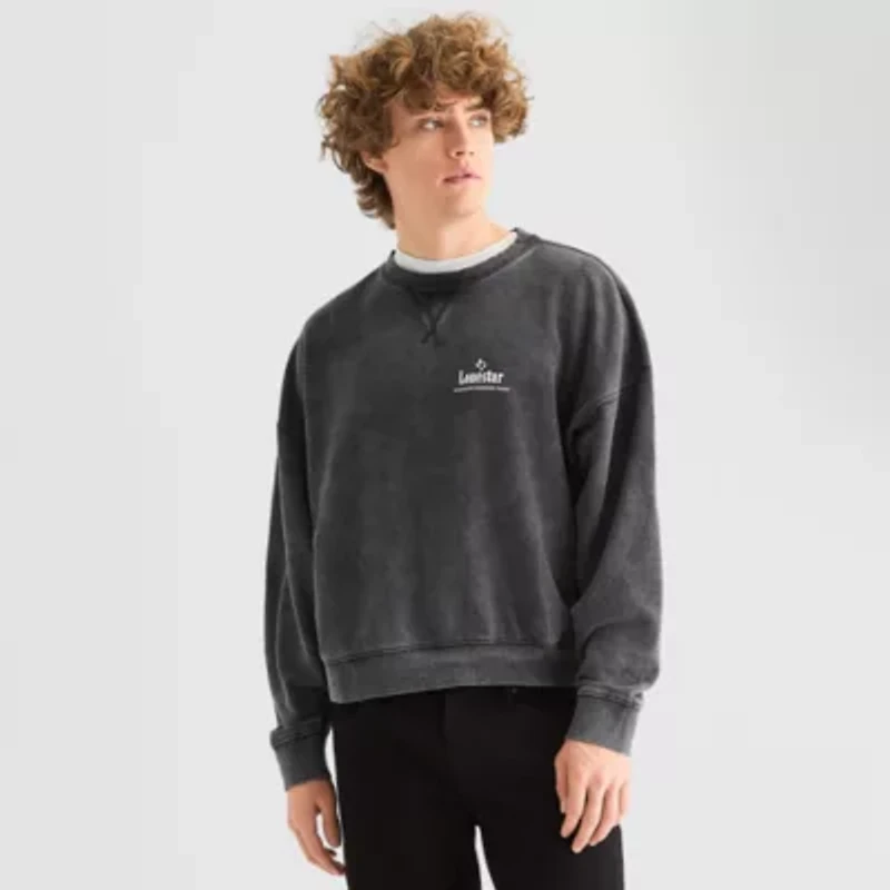 Arizona Mens Crew Neck Long Sleeve Sweatshirt
