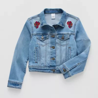 Hope & Wonder Unisex Denim Midweight Floral Jacket