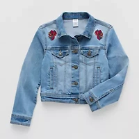 Hope & Wonder Unisex Denim Midweight Floral Jacket