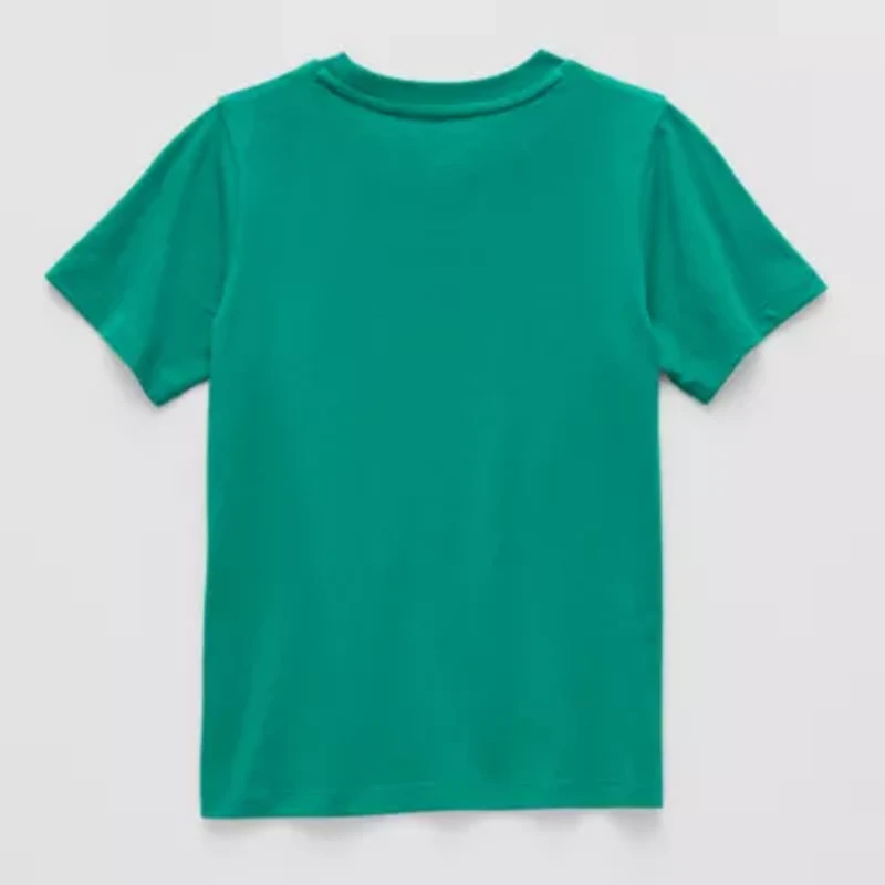 Hope & Wonder Little Big Kid Unisex Crew Neck Short Sleeve Regular Fit Graphic T-Shirt