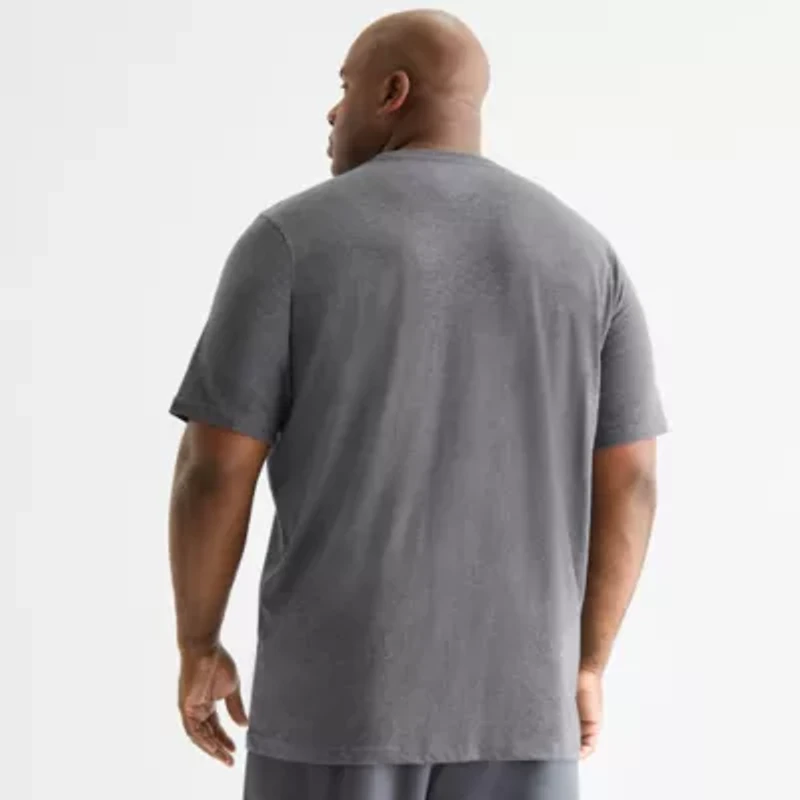 Xersion Xtreme Mens Crew Neck Short Sleeve Active Big and Tall T-Shirt