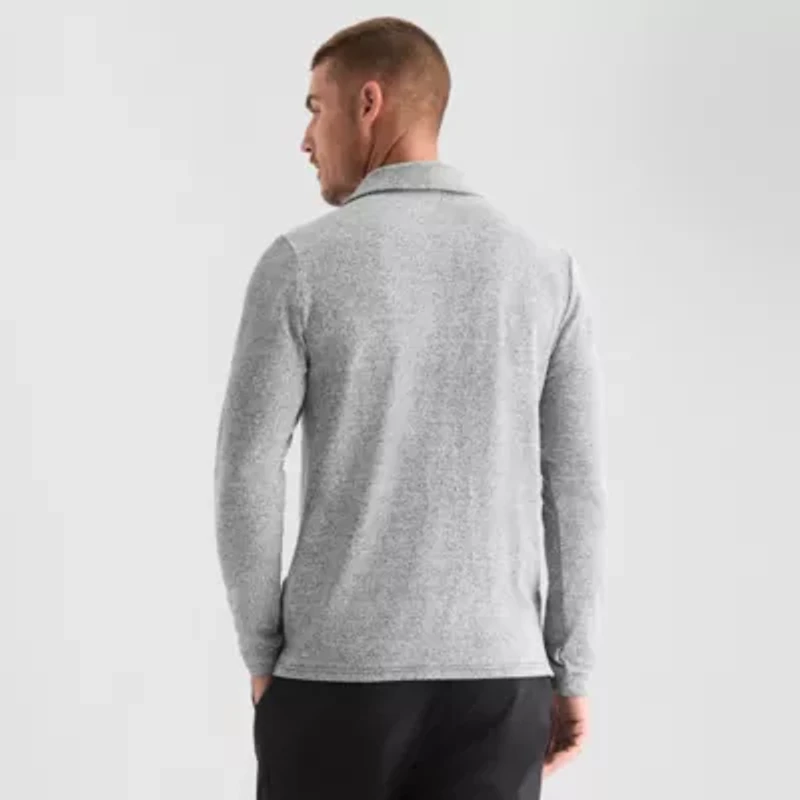 Stylus Mens Regular Fit Long Sleeve Polo Shirt