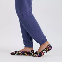 Isotoner Spandex Womens Ballerina Slippers