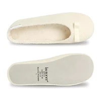 Isotoner Gemma Womens Ballerina Slippers