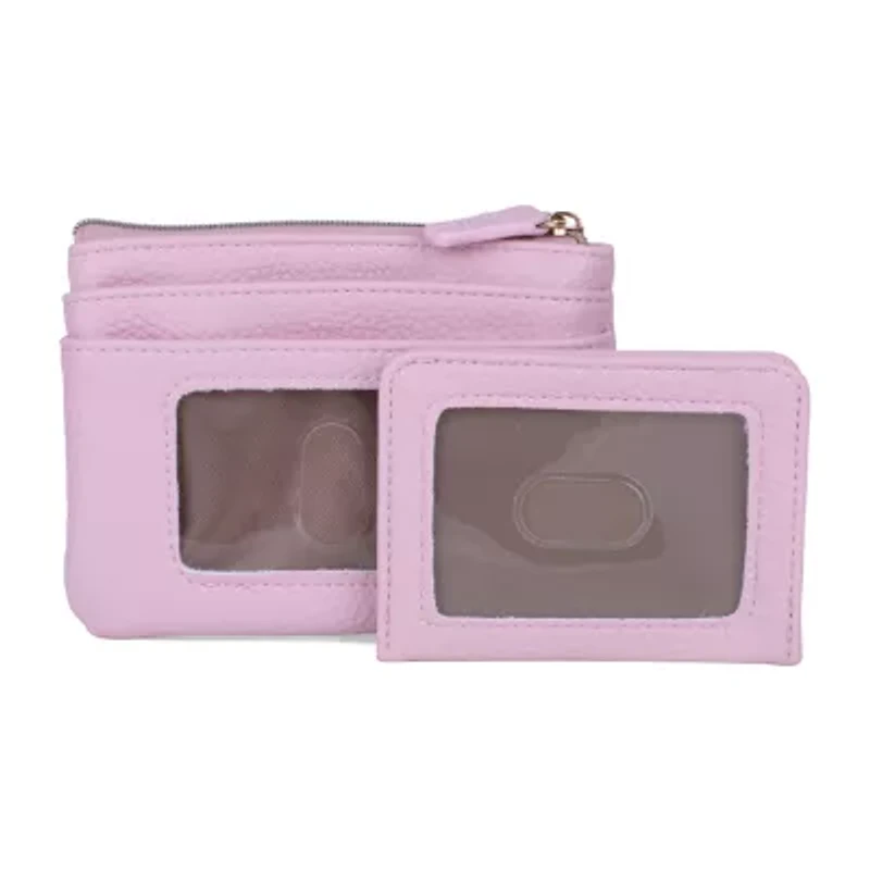 Julia Buxton Large Id Coin Case Womens Rfid Blocking Wallet