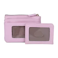 Julia Buxton Large Id Coin Case Womens Rfid Blocking Wallet