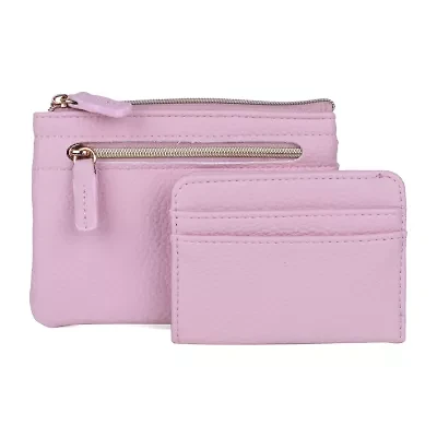 Julia Buxton Large Id Coin Case Womens Rfid Blocking Wallet