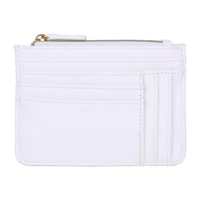 Julia Buxton Slot Coin Pouch Womens Rfid Blocking Wallet