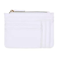 Julia Buxton Slot Coin Pouch Womens Rfid Blocking Wallet