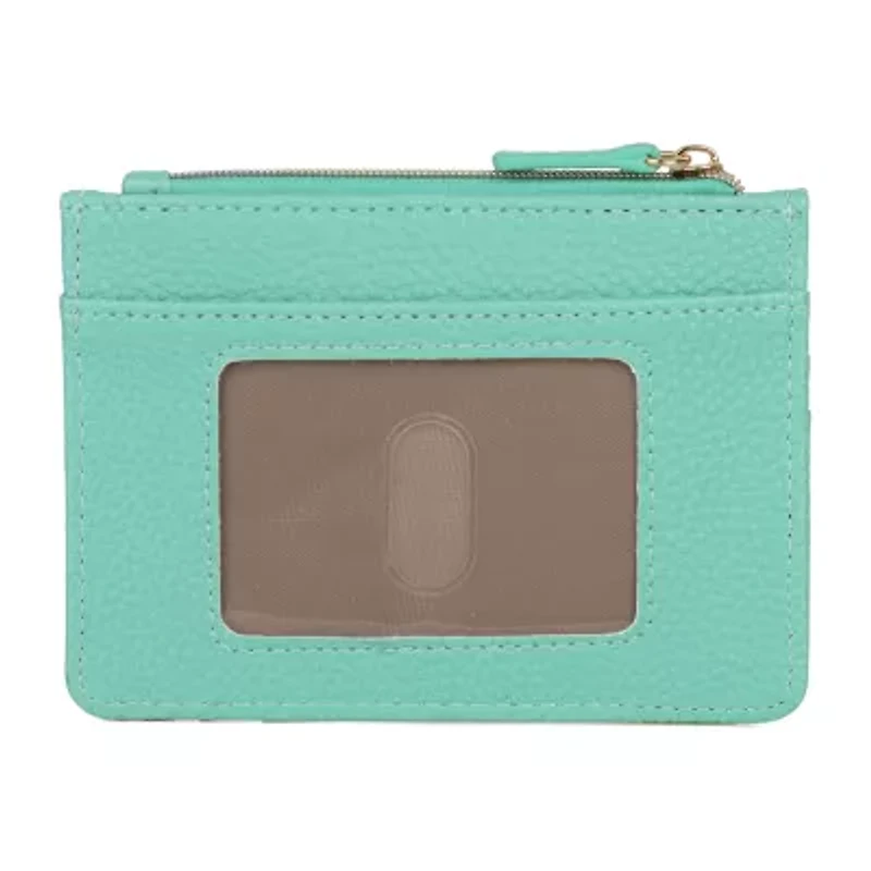 Julia Buxton Slot Coin Pouch Womens Rfid Blocking Wallet