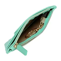 Julia Buxton Slot Coin Pouch Womens Rfid Blocking Wallet